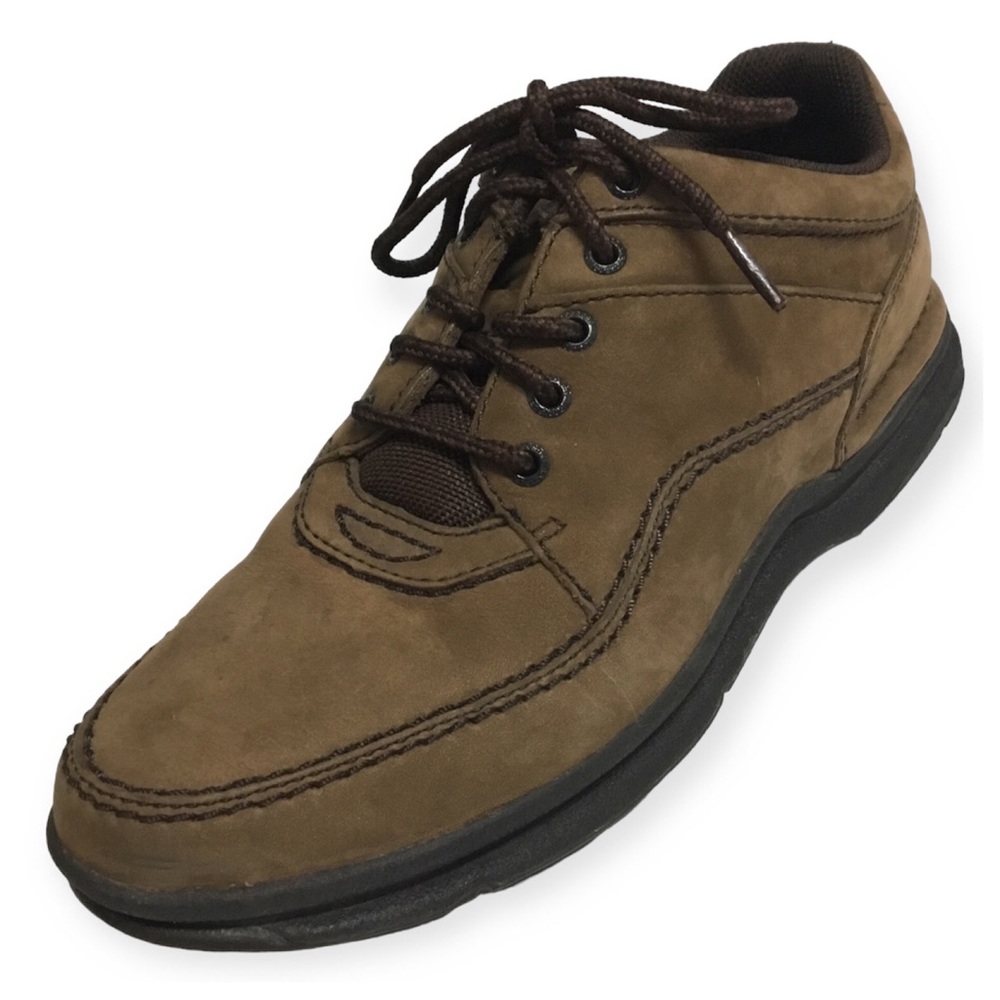 Rockport womens brown leather comfort walking shoes / Like New!